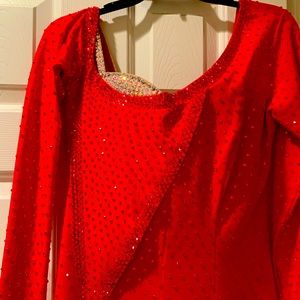 Latin ballroom dress.